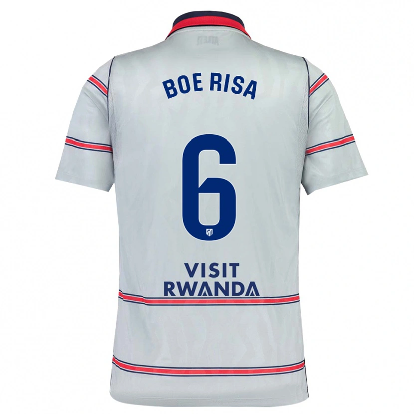 Danxen Heren Vilde Bøe Risa #6 Grijs Rood Marineblauw Thuisshirt Derde Tenue 2026/27 T-Shirt