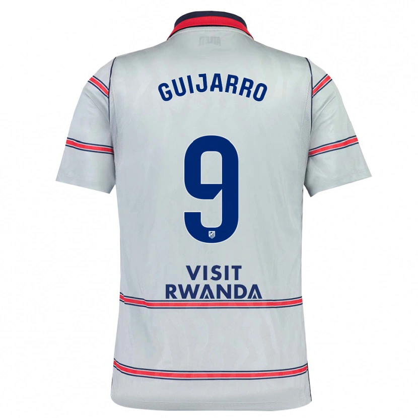 Danxen Heren Sheila Guijarro #9 Grijs Rood Marineblauw Thuisshirt Derde Tenue 2026/27 T-Shirt