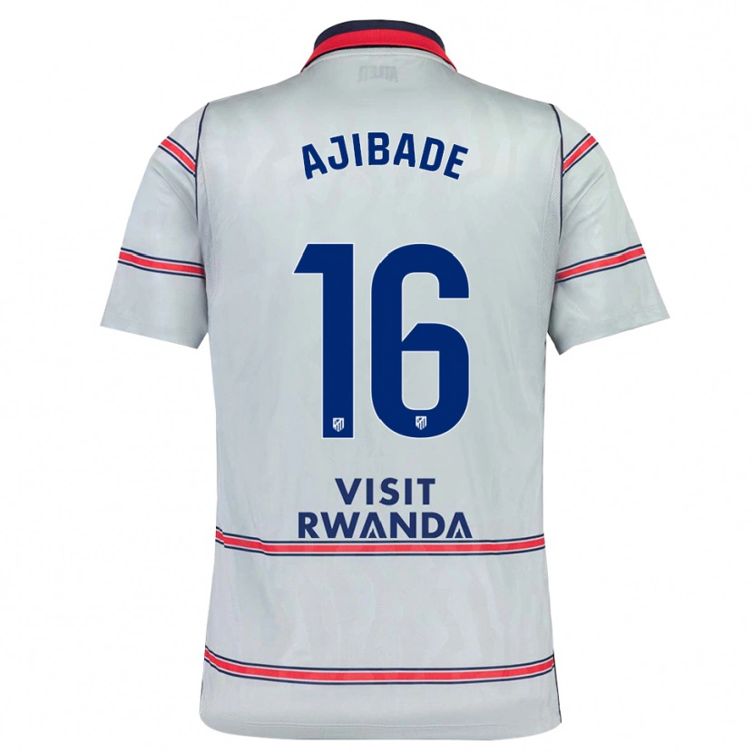 Danxen Heren Rasheedat Ajibade #16 Grijs Rood Marineblauw Thuisshirt Derde Tenue 2026/27 T-Shirt