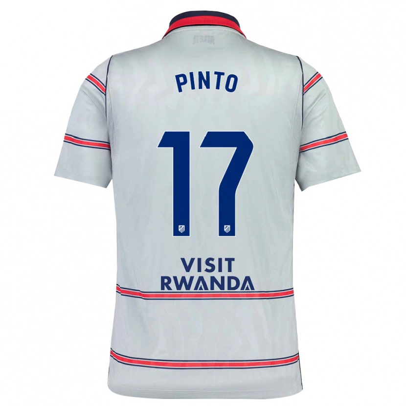 Danxen Heren Tatiana Pinto #17 Grijs Rood Marineblauw Thuisshirt Derde Tenue 2026/27 T-Shirt