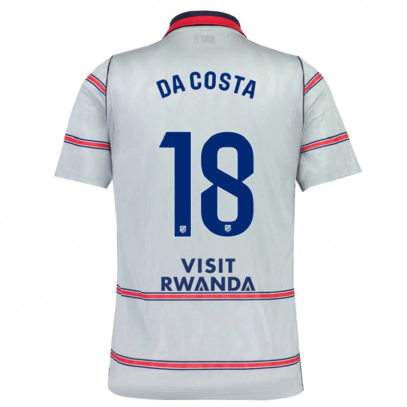 Danxen Heren Mario Da Costa #18 Grijs Rood Marineblauw Thuisshirt Derde Tenue 2026/27 T-Shirt