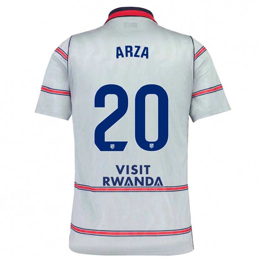 Danxen Heren David Arza #20 Grijs Rood Marineblauw Thuisshirt Derde Tenue 2026/27 T-Shirt