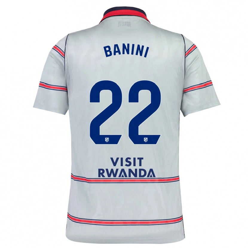 Danxen Heren Estefania Banini #22 Grijs Rood Marineblauw Thuisshirt Derde Tenue 2026/27 T-Shirt