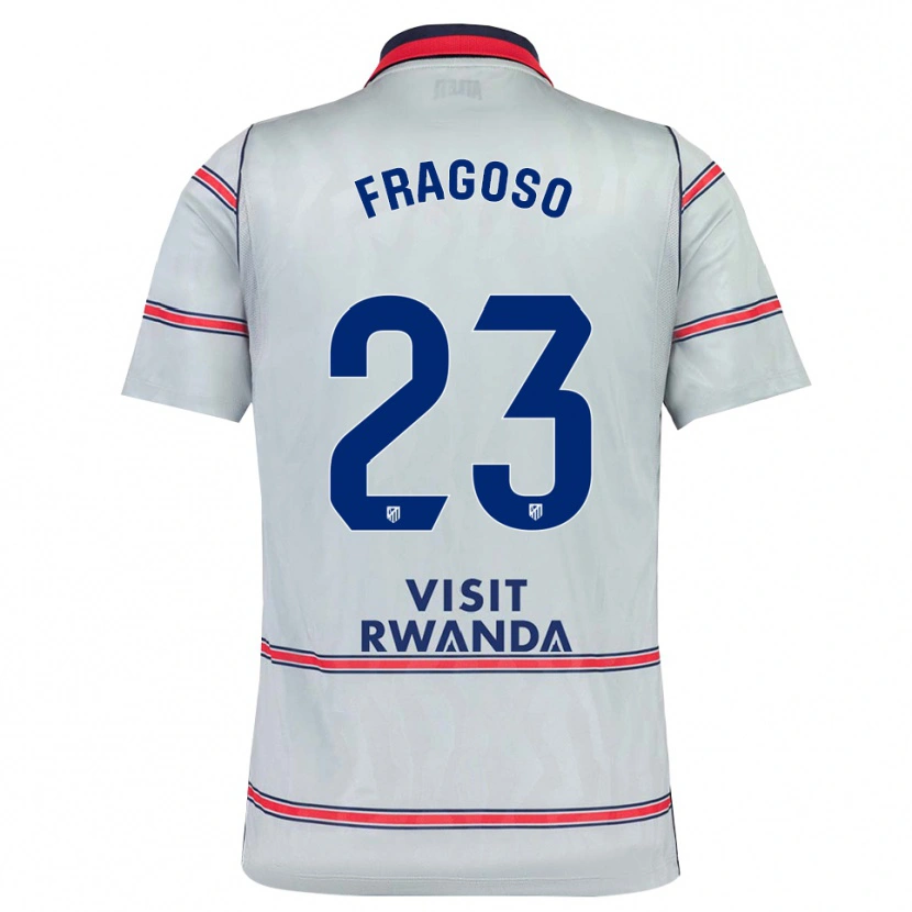 Danxen Heren Gerard Fragoso #23 Grijs Rood Marineblauw Thuisshirt Derde Tenue 2026/27 T-Shirt