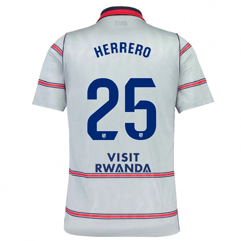 Danxen Heren Alex Herrero #25 Grijs Rood Marineblauw Thuisshirt Derde Tenue 2026/27 T-Shirt