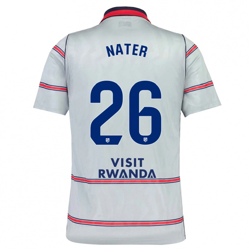 Danxen Heren Silvano Nater #26 Grijs Rood Marineblauw Thuisshirt Derde Tenue 2026/27 T-Shirt