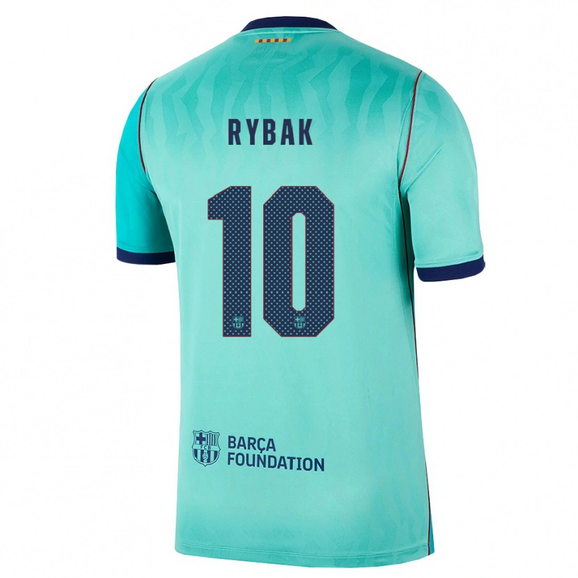 Danxen Heren Artem Rybak #10 Aqua Donker Turquoise Koninklijk Blauw Thuisshirt Derde Tenue 2026/27 T-Shirt