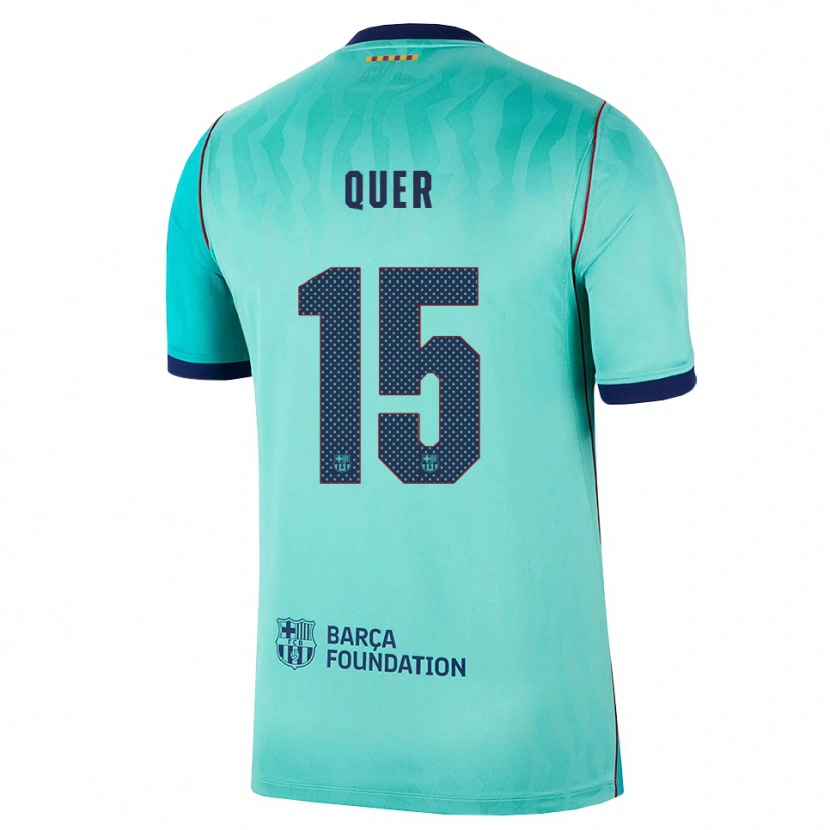 Danxen Heren Ignasi Quer #15 Aqua Donker Turquoise Koninklijk Blauw Thuisshirt Derde Tenue 2026/27 T-Shirt