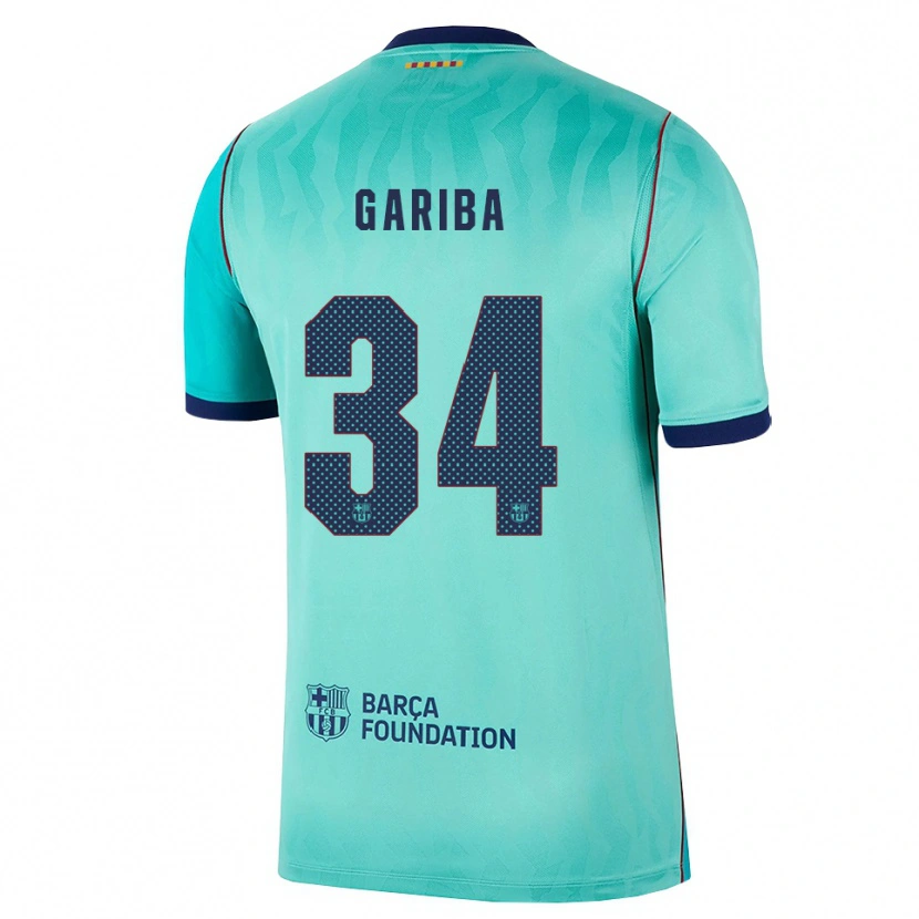 Danxen Heren Hafiz Gariba #34 Aqua Donker Turquoise Koninklijk Blauw Thuisshirt Derde Tenue 2026/27 T-Shirt