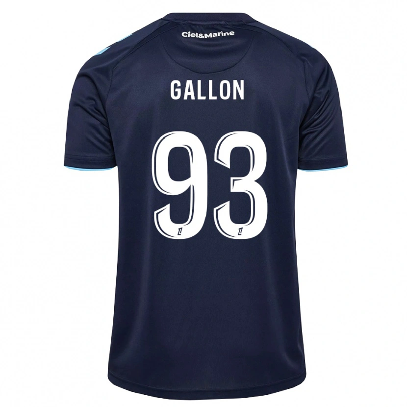 Danxen Heren Gauthier Gallon #93 Centaurieblauw Middernachtblauw Thuisshirt Thuistenue 2026/27 T-Shirt