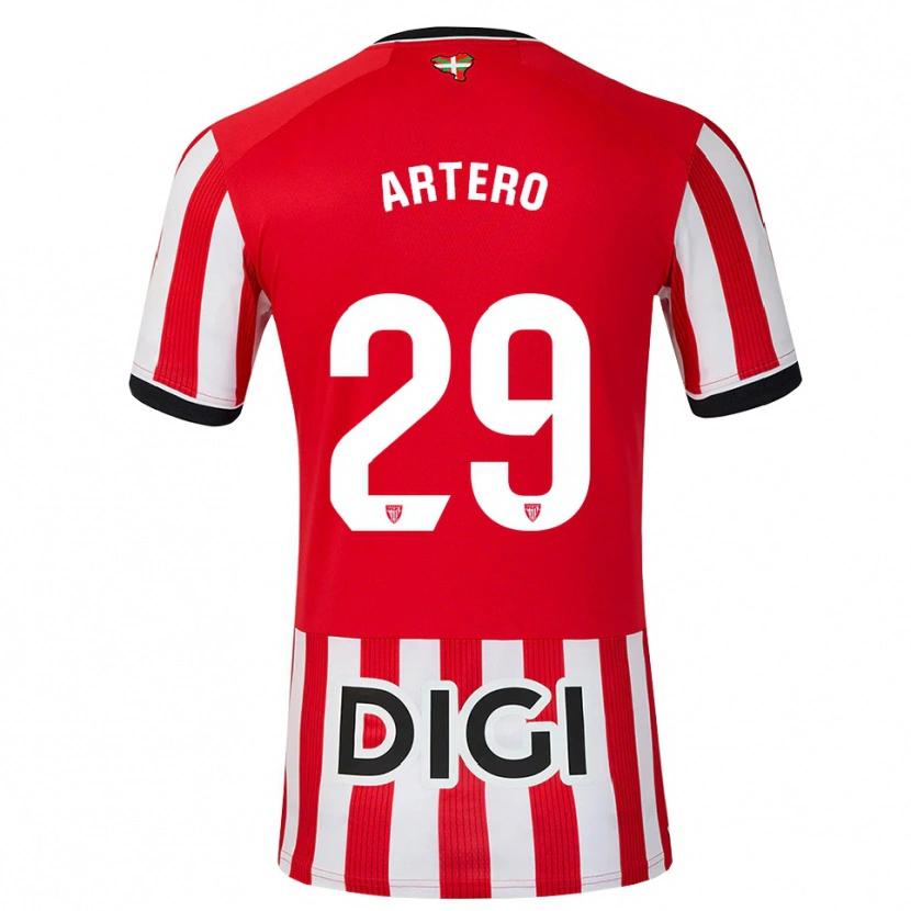 Danxen Dames Marina Artero Moreno #29 Rood Zwart Wit Thuisshirt Thuistenue 2026/27 T-Shirt