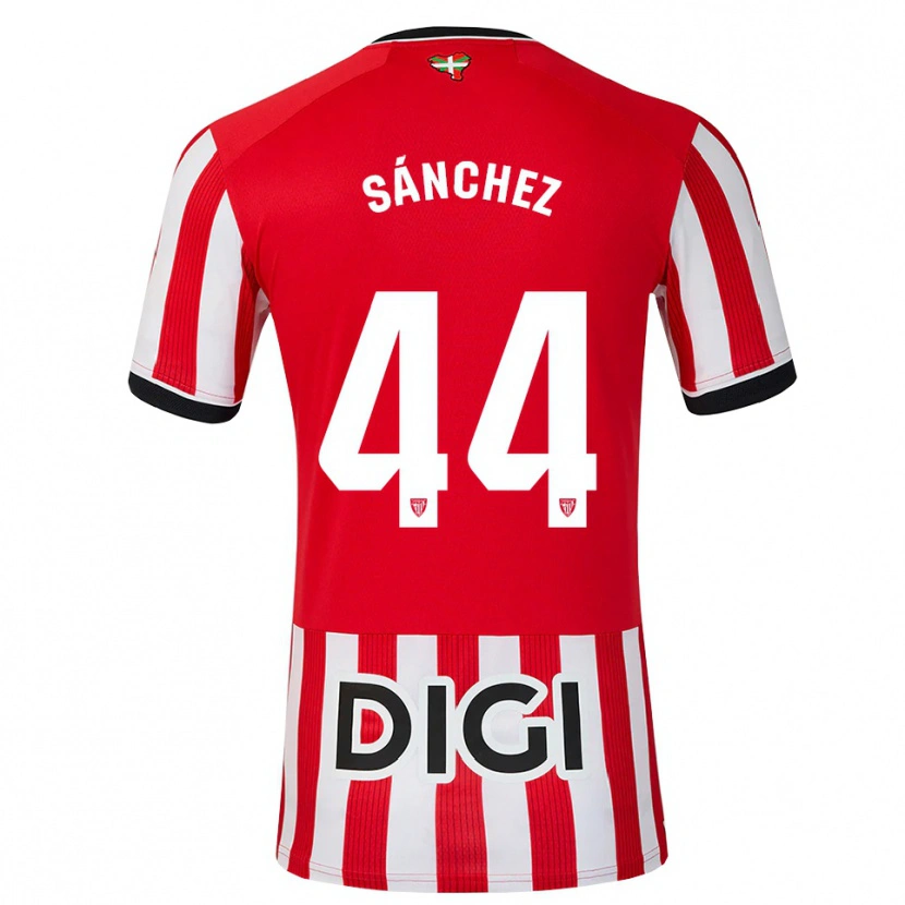 Danxen Dames Selton Sánchez #44 Rood Zwart Wit Thuisshirt Thuistenue 2026/27 T-Shirt