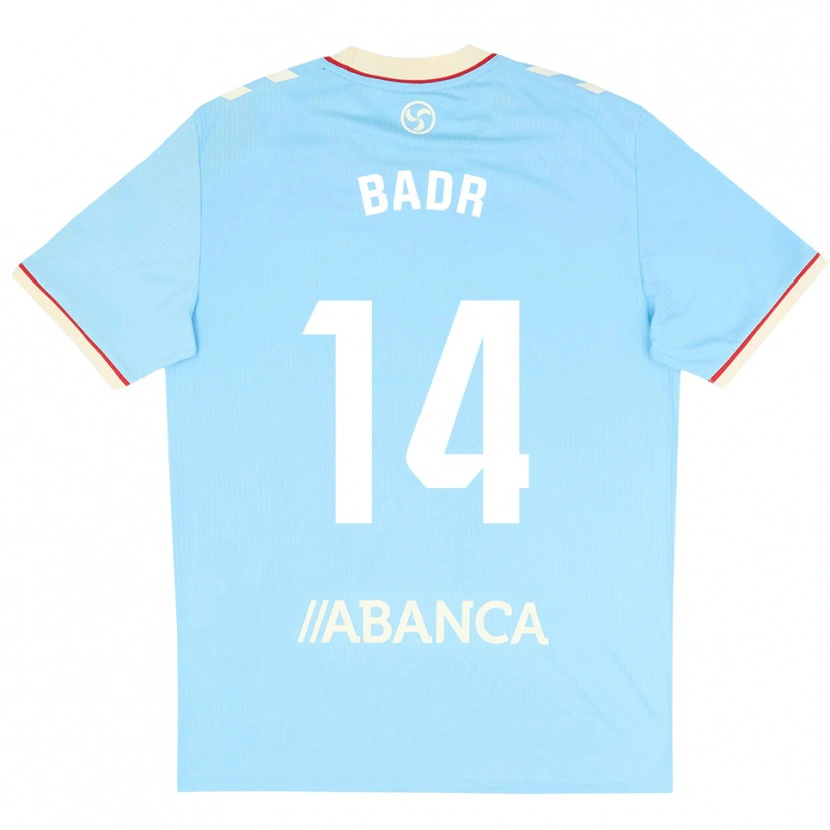 Danxen Dames Mahmoud Badr #14 Hemelsblauw Wit Rood Thuisshirt Thuistenue 2026/27 T-Shirt