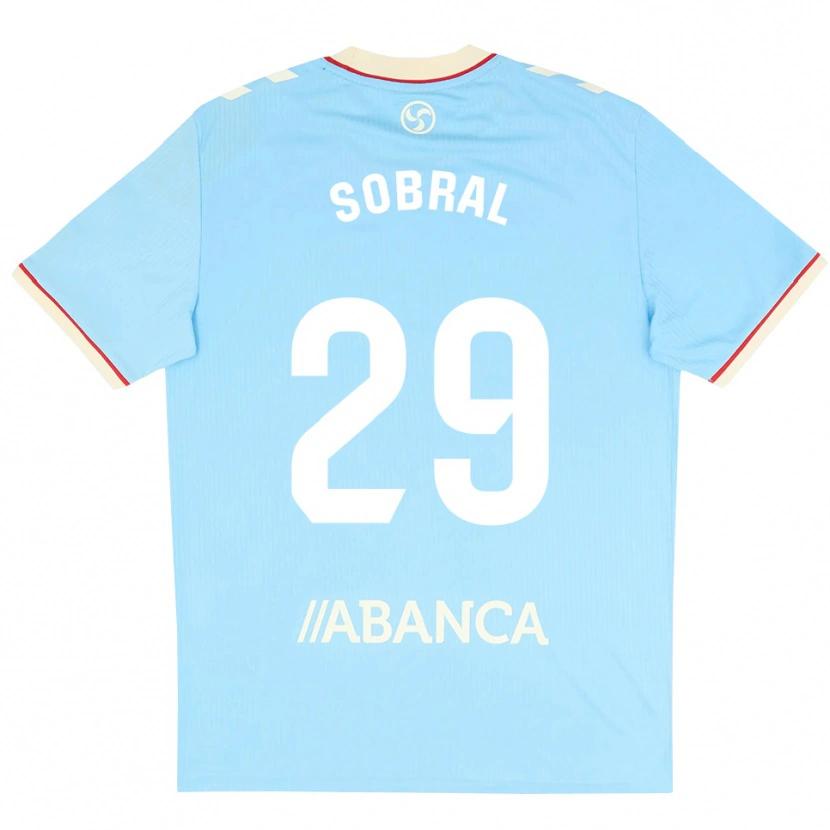 Danxen Dames Mateo Sobral #29 Hemelsblauw Wit Rood Thuisshirt Thuistenue 2026/27 T-Shirt