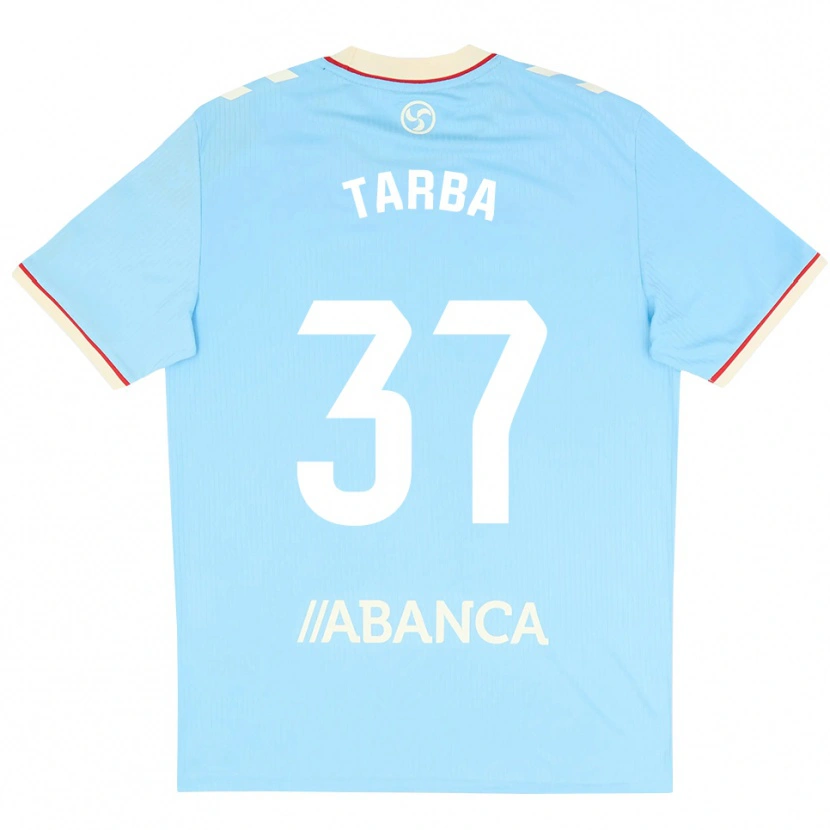 Danxen Dames Ianis Tarba #37 Hemelsblauw Wit Rood Thuisshirt Thuistenue 2026/27 T-Shirt