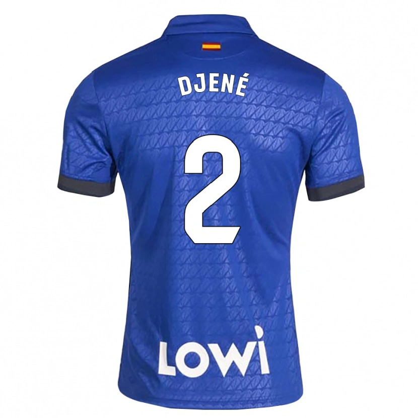 Danxen Dames Dakonam Djené #2 Blauw Wit Zwart Thuisshirt Thuistenue 2026/27 T-Shirt