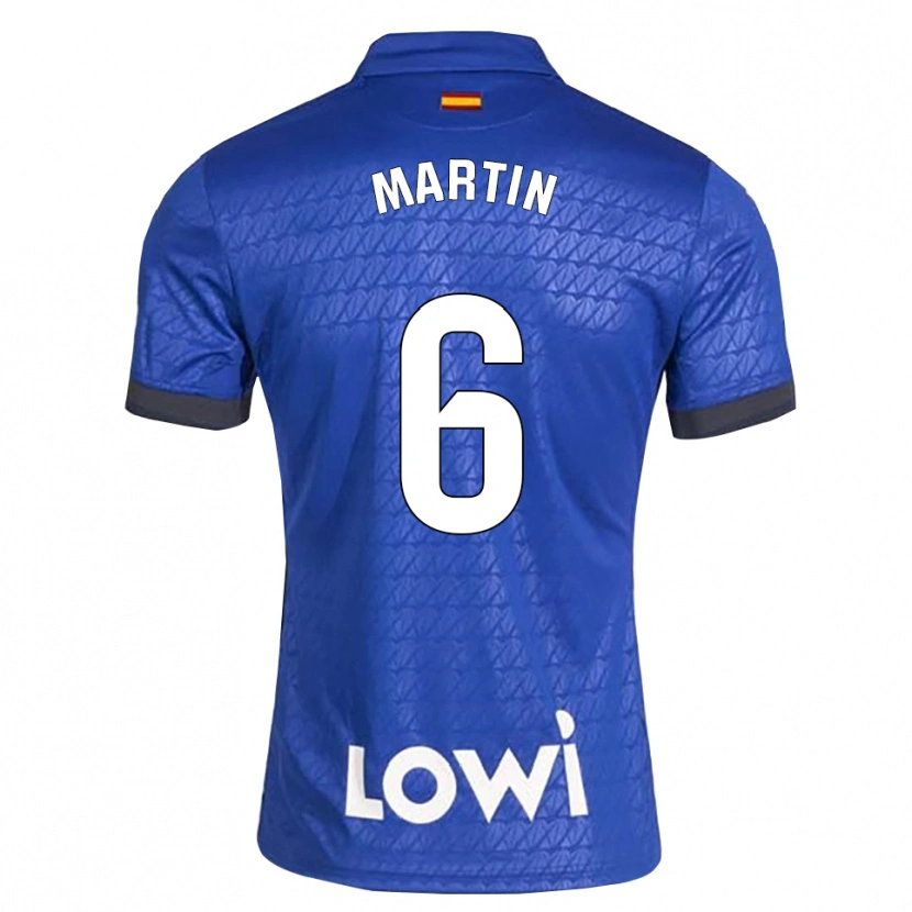 Danxen Dames Mario Martín #6 Blauw Wit Zwart Thuisshirt Thuistenue 2026/27 T-Shirt
