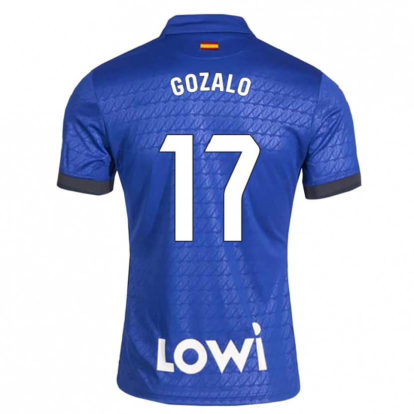 Danxen Dames Marcos Gozalo #17 Blauw Wit Zwart Thuisshirt Thuistenue 2026/27 T-Shirt