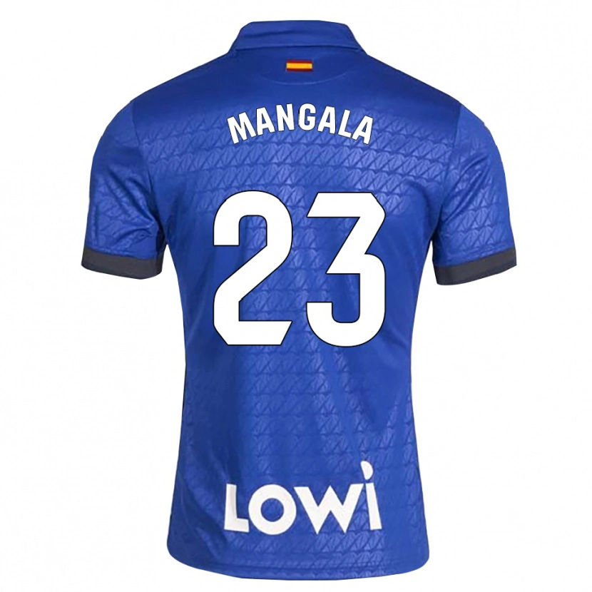 Danxen Dames Orel Mangala #23 Blauw Wit Zwart Thuisshirt Thuistenue 2026/27 T-Shirt