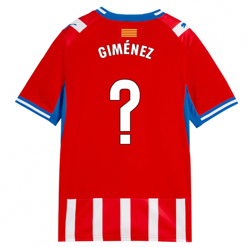 Danxen Dames Félix Giménez #0 Rood Wit Hemelsblauw Thuisshirt Thuistenue 2026/27 T-Shirt