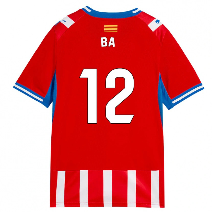 Danxen Dames Papa Ba #12 Rood Wit Hemelsblauw Thuisshirt Thuistenue 2026/27 T-Shirt