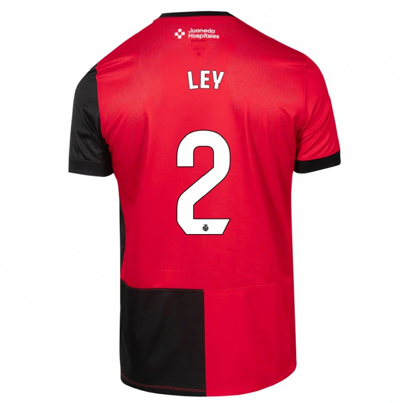 Danxen Dames Yuzún Ley #2 Zwart Rood Wit Thuisshirt Thuistenue 2026/27 T-Shirt