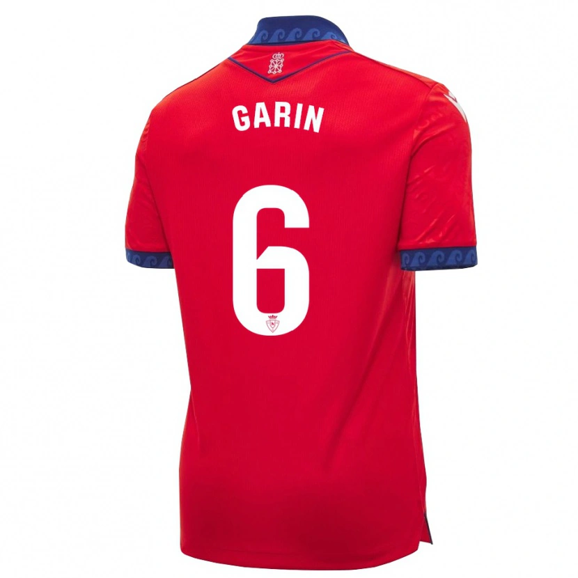 Danxen Dames Xabi Garin #6 Rood Marineblauw Wit Thuisshirt Thuistenue 2026/27 T-Shirt