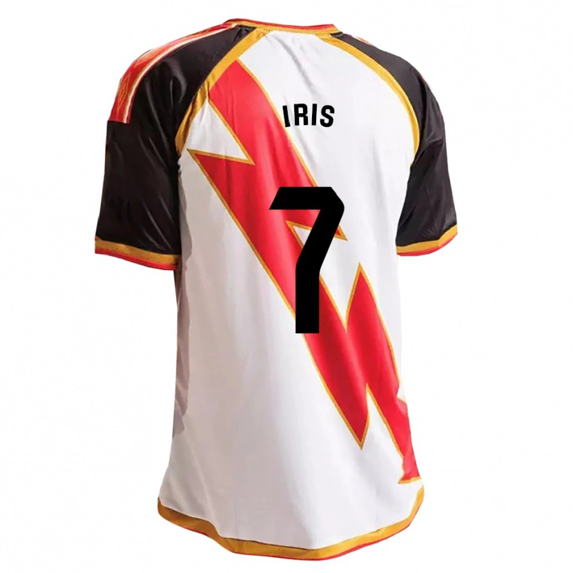 Danxen Dames Iris Ponciano Del Rio #7 Zwart Rood Wit Goud Thuisshirt Thuistenue 2026/27 T-Shirt