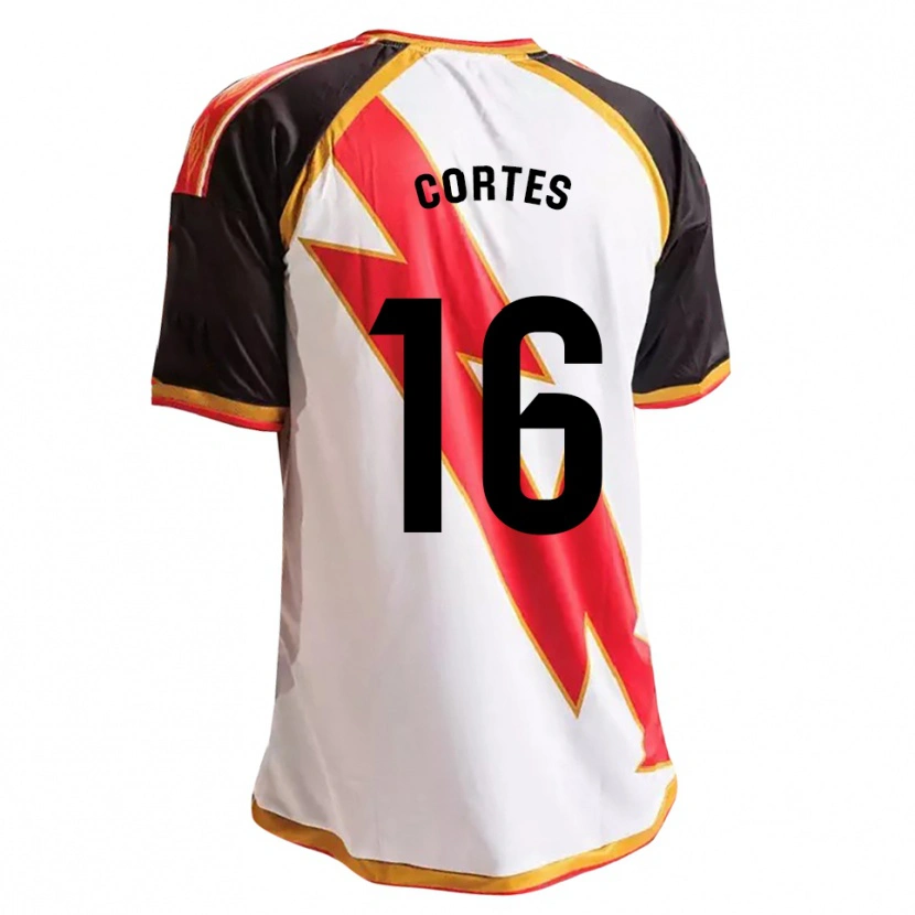 Danxen Dames José Cortés #16 Zwart Rood Wit Goud Thuisshirt Thuistenue 2026/27 T-Shirt
