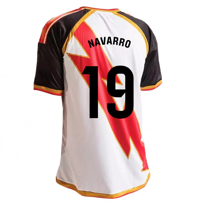 Danxen Dames Manu Navarro #19 Zwart Rood Wit Goud Thuisshirt Thuistenue 2026/27 T-Shirt