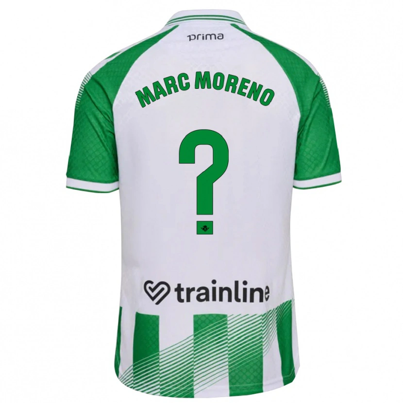 Danxen Dames Marc Moreno #0 Lichtgroen Zwart Wit Thuisshirt Thuistenue 2026/27 T-Shirt