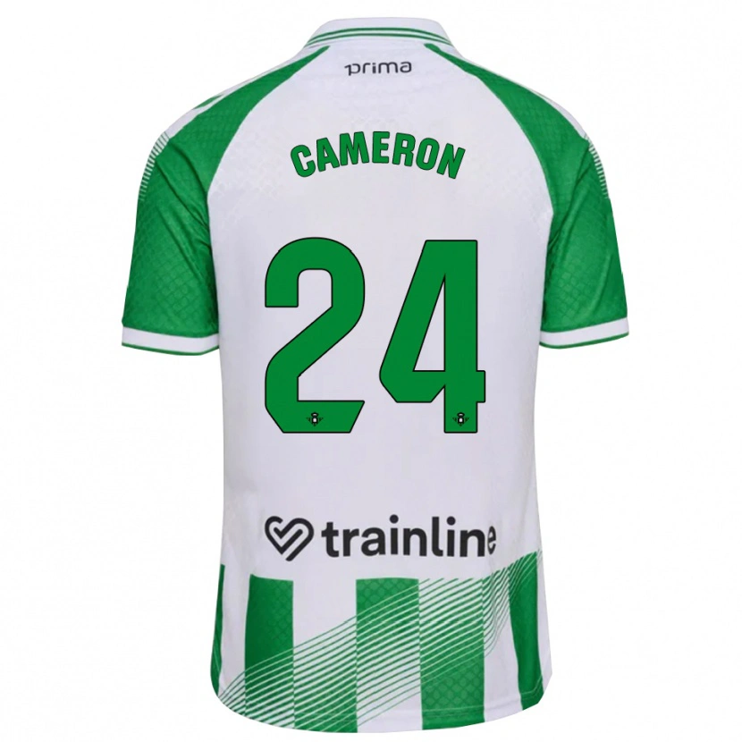 Danxen Dames Tiffany Devonna Cameron #24 Lichtgroen Zwart Wit Thuisshirt Thuistenue 2026/27 T-Shirt