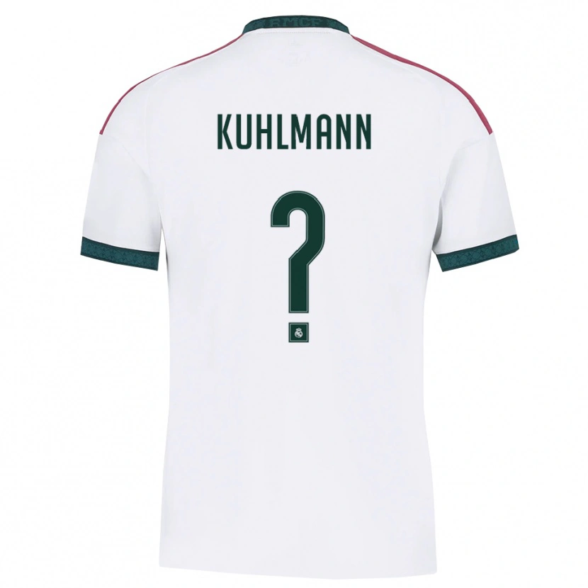 Danxen Dames Quim Kuhlmann #0 Donkergroen Wit Rood Thuisshirt Thuistenue 2026/27 T-Shirt