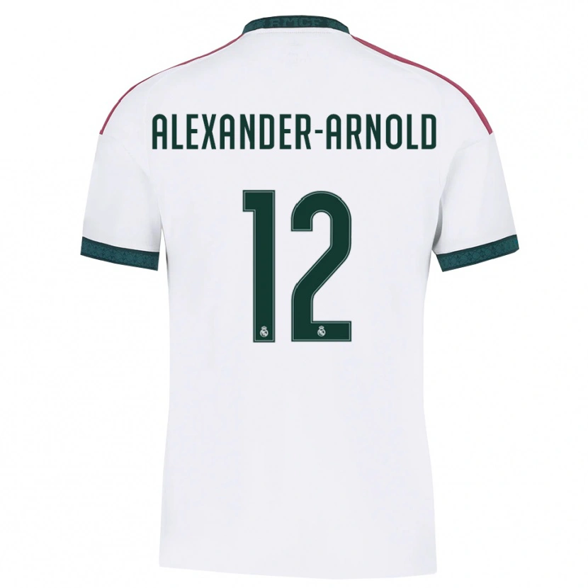 Danxen Dames Trent Alexander-Arnold #12 Donkergroen Wit Rood Thuisshirt Thuistenue 2026/27 T-Shirt