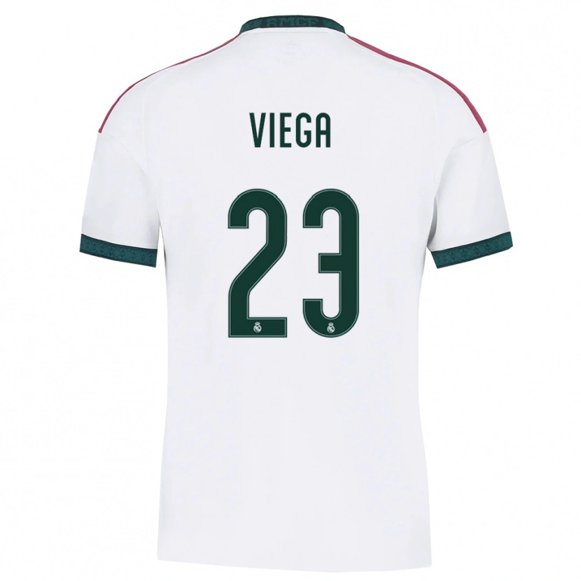 Danxen Dames Marcos Viega #23 Donkergroen Wit Rood Thuisshirt Thuistenue 2026/27 T-Shirt