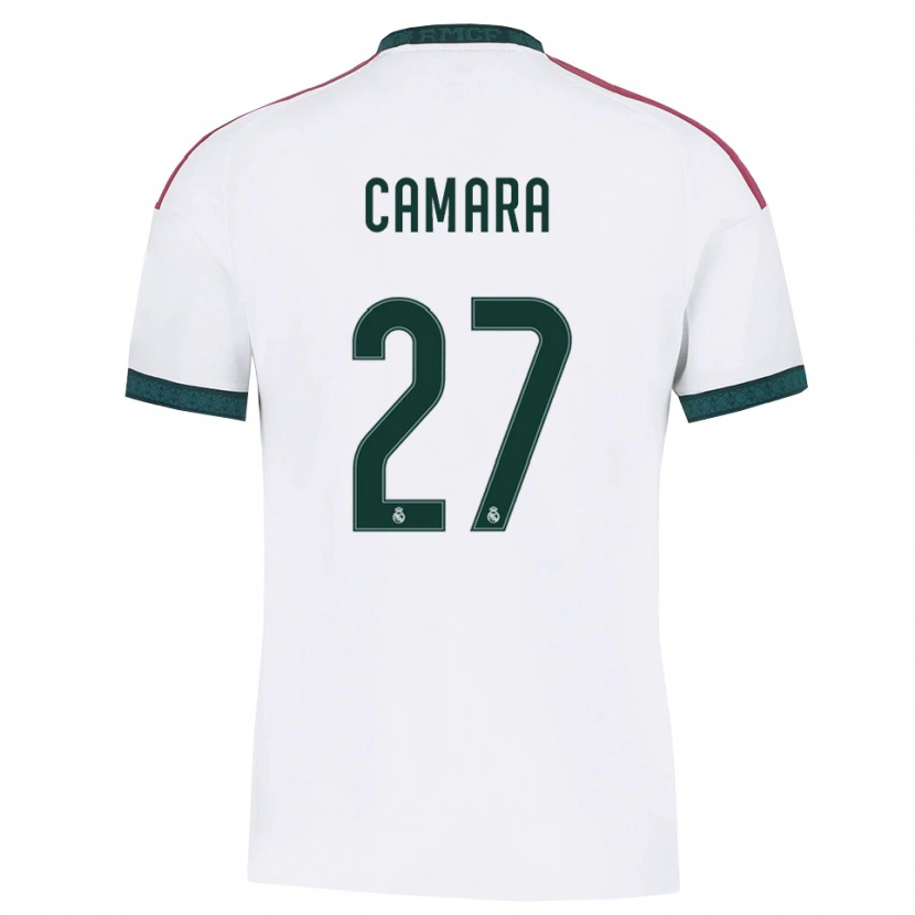 Danxen Dames Kalifa Camara #27 Donkergroen Wit Rood Thuisshirt Thuistenue 2026/27 T-Shirt