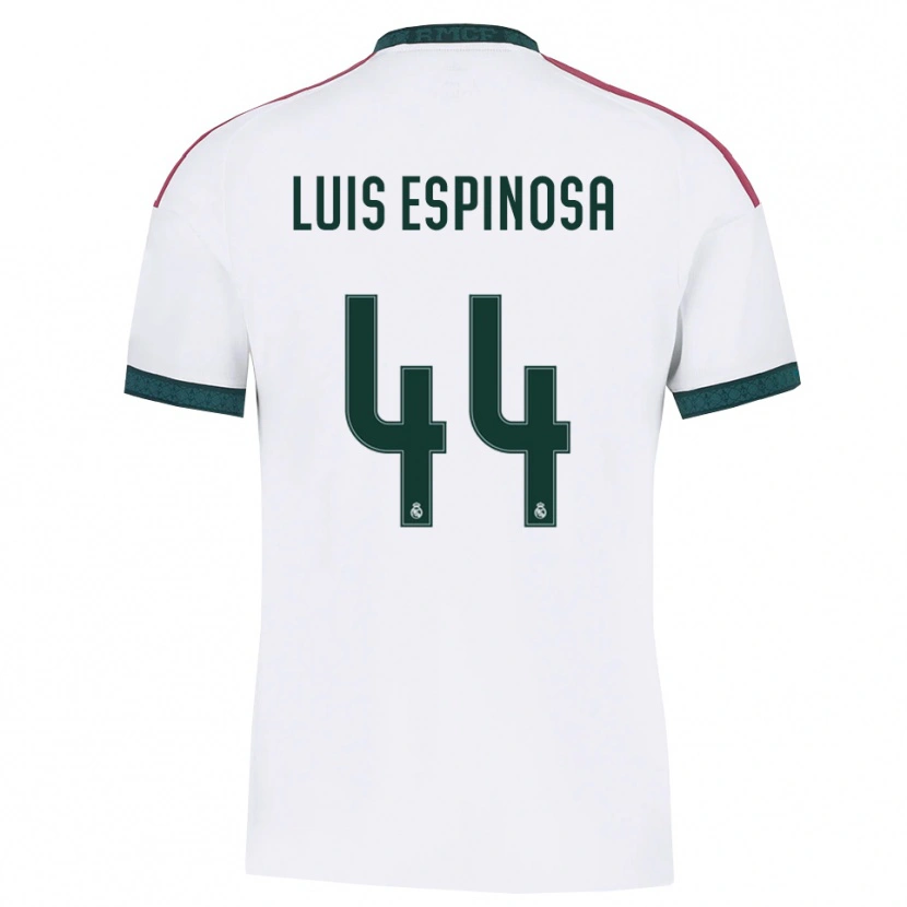 Danxen Dames José Luis Espinosa #44 Donkergroen Wit Rood Thuisshirt Thuistenue 2026/27 T-Shirt