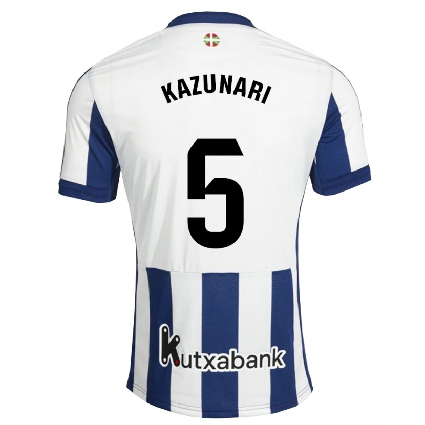 Danxen Dames Kazunari Kita #5 Marineblauw Wit Goudenrood Thuisshirt Thuistenue 2026/27 T-Shirt