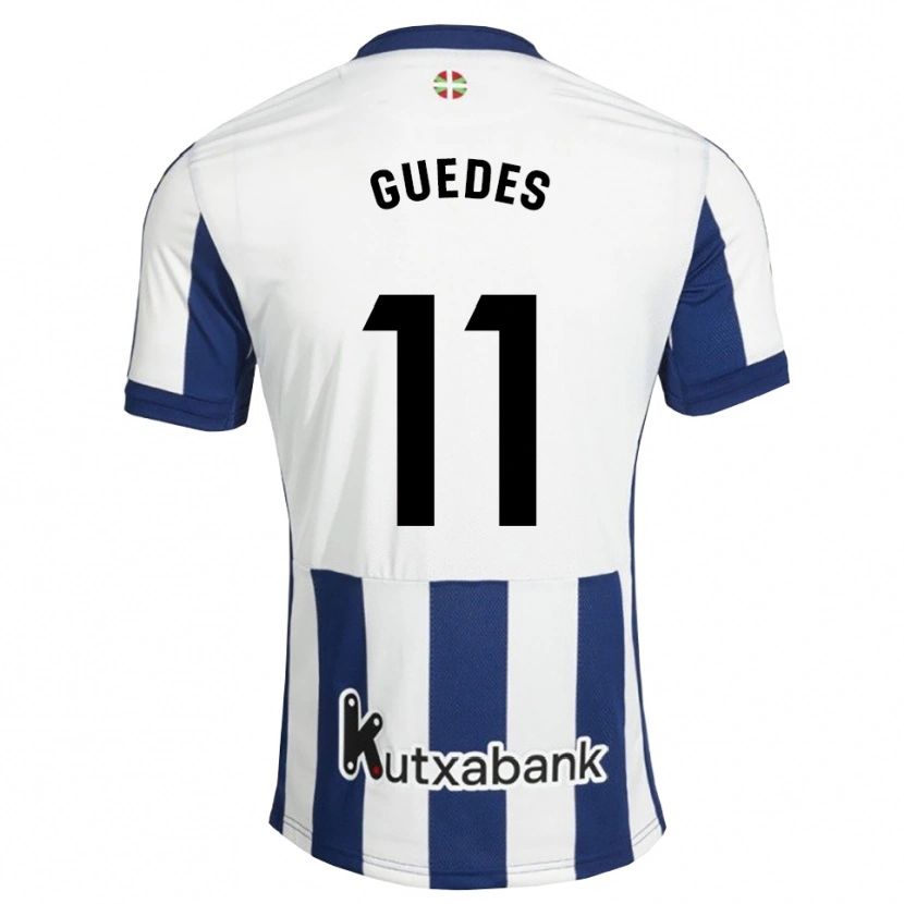 Danxen Dames Gonçalo Guedes #11 Marineblauw Wit Goudenrood Thuisshirt Thuistenue 2026/27 T-Shirt