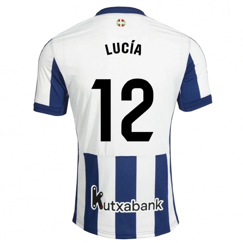Danxen Dames Lucía Rodríguez #12 Marineblauw Wit Goudenrood Thuisshirt Thuistenue 2026/27 T-Shirt