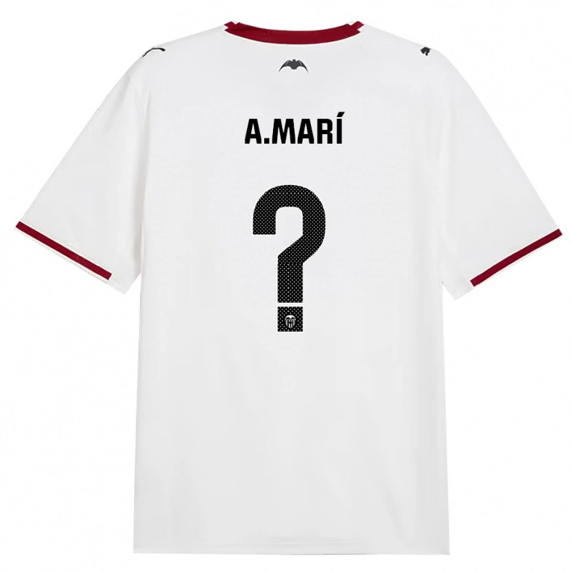 Danxen Dames Alberto Marí #0 Zwart Wit Rood Geel Thuisshirt Thuistenue 2026/27 T-Shirt
