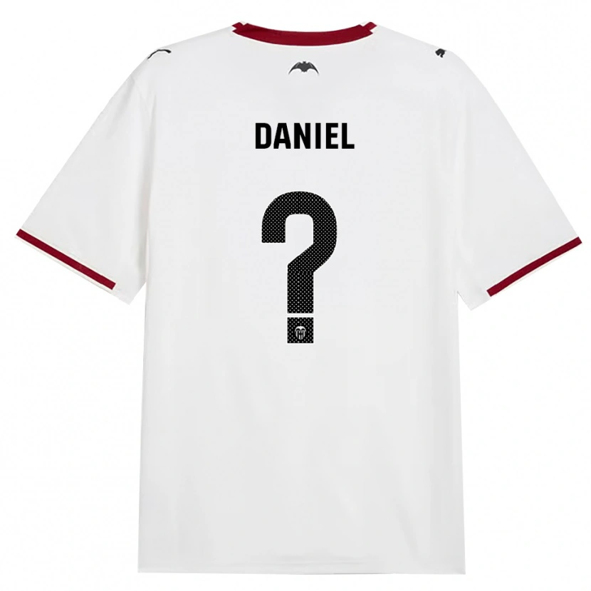 Danxen Dames Daniel Jiménez #0 Zwart Wit Rood Geel Thuisshirt Thuistenue 2026/27 T-Shirt