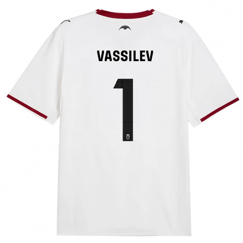 Danxen Dames David Vassilev #1 Zwart Wit Rood Geel Thuisshirt Thuistenue 2026/27 T-Shirt