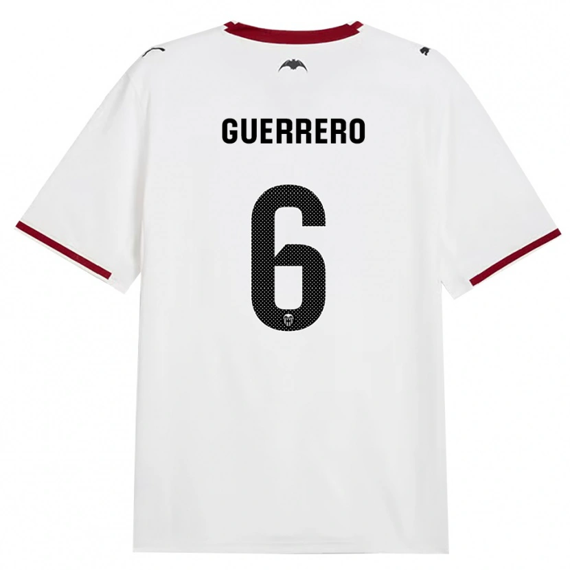 Danxen Dames Paula Guerrero #6 Zwart Wit Rood Geel Thuisshirt Thuistenue 2026/27 T-Shirt
