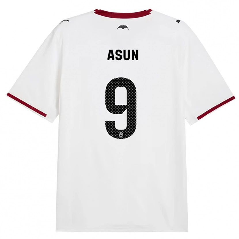 Danxen Dames Asun #9 Zwart Wit Rood Geel Thuisshirt Thuistenue 2026/27 T-Shirt