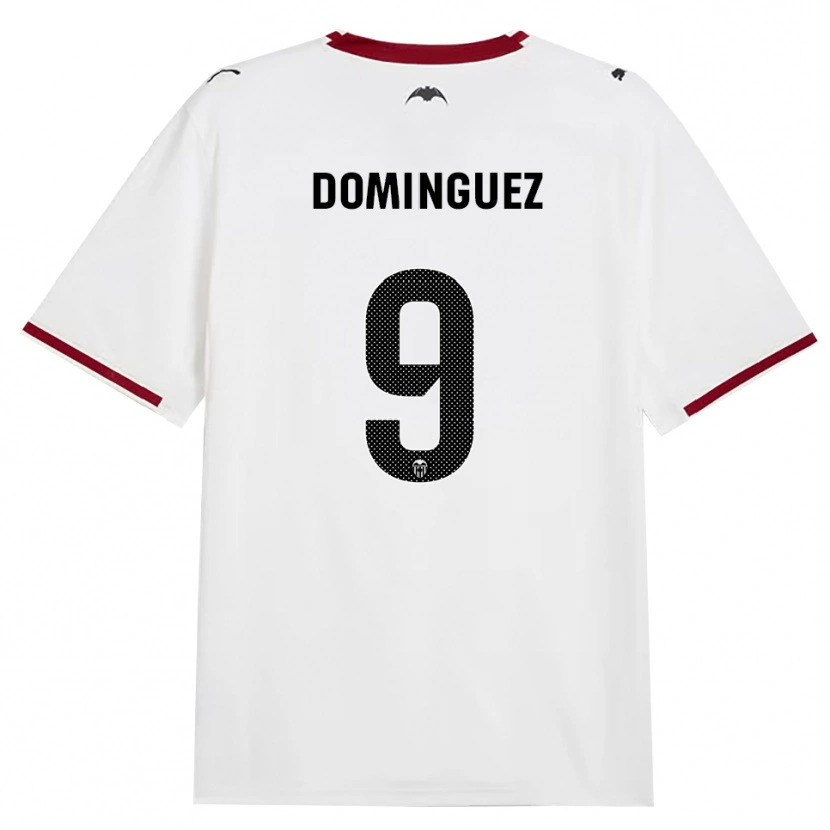 Danxen Dames Mario Dominguez #9 Zwart Wit Rood Geel Thuisshirt Thuistenue 2026/27 T-Shirt