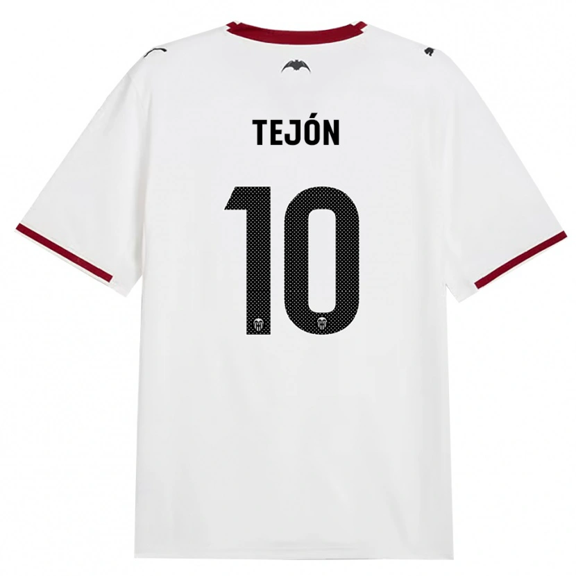 Danxen Dames Martín Tejón #10 Zwart Wit Rood Geel Thuisshirt Thuistenue 2026/27 T-Shirt