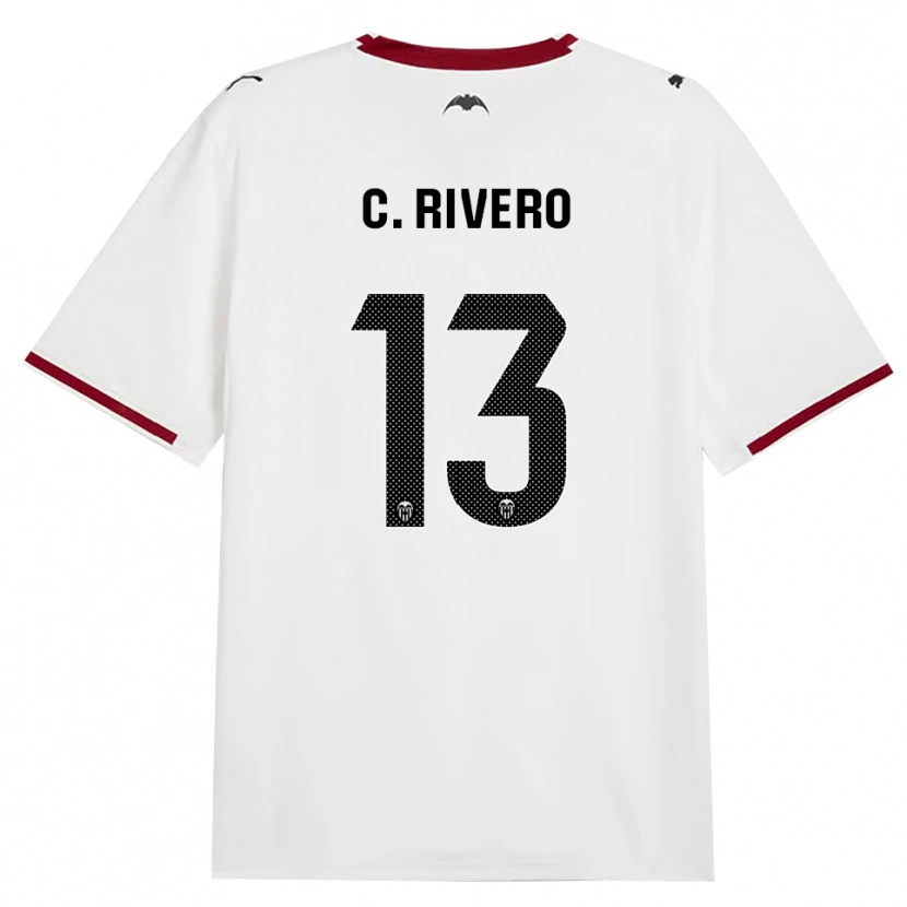 Danxen Dames Cristian Rivero #13 Zwart Wit Rood Geel Thuisshirt Thuistenue 2026/27 T-Shirt