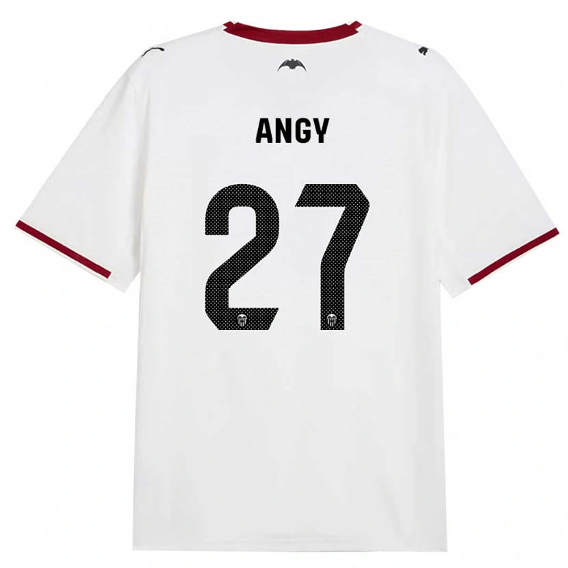 Danxen Dames Angy #27 Zwart Wit Rood Geel Thuisshirt Thuistenue 2026/27 T-Shirt