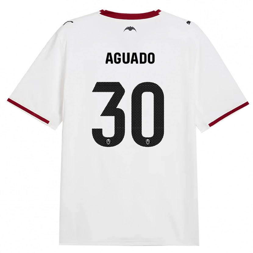 Danxen Dames Julia Aguado #30 Zwart Wit Rood Geel Thuisshirt Thuistenue 2026/27 T-Shirt
